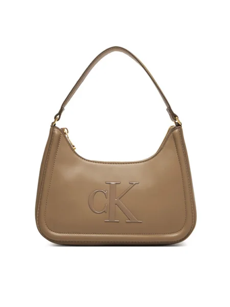 Чанта Calvin Klein бежово
