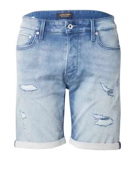 JACK & JONES Jeans JJIRICK JJICON denim albastru