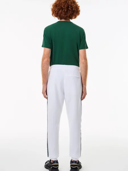 Спортивные штаны Lacoste белые