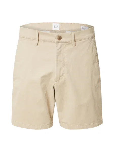 GAP Pantaloni eleganți ESSENTIAL' kaki