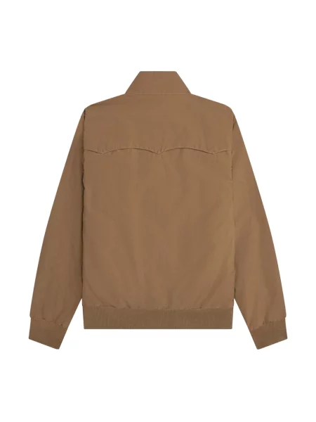 Fred Perry krótka kurtka brązowa