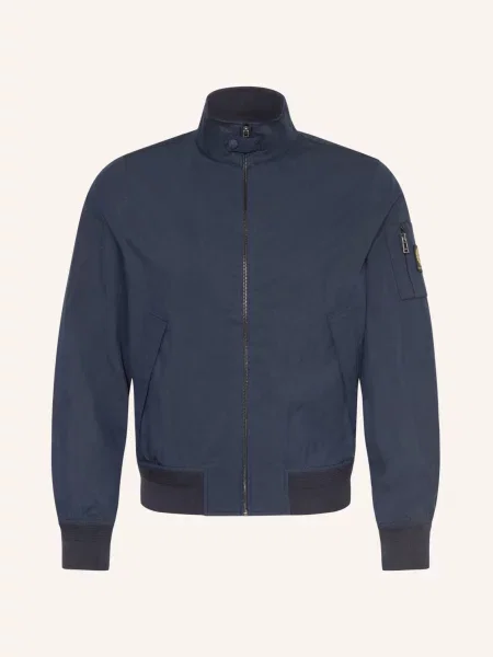 Belstaff Bunda Overland tmavě modrá