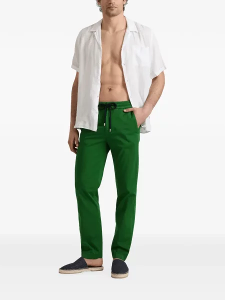 Pantaloni Vilebrequin cu cordon verde