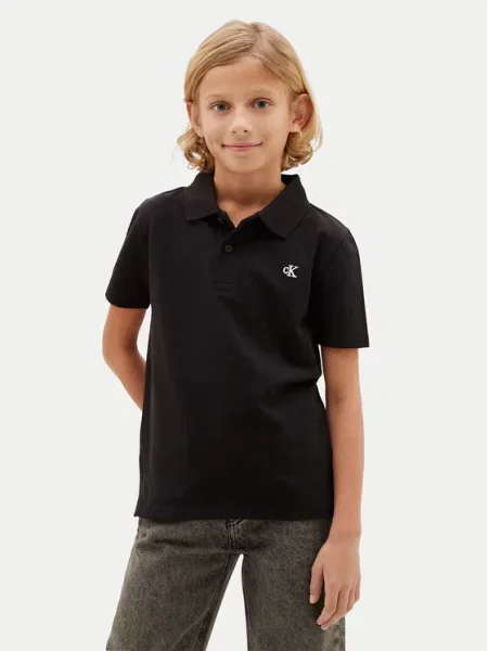 Calvin Klein Jeans Polo μαύρο
