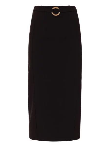 Fustă tip creion Just Cavalli până la genunchi negru