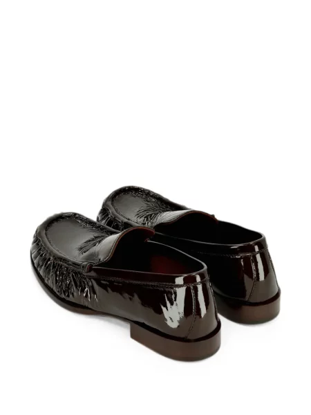 Pantofi loafer Dries Van Noten din piele maro
