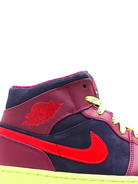 Маратонки Jordan Air Jordan 1 със змийски принт синьо