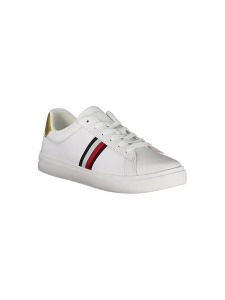Sneakersy Tommy Hilfiger skórzane białe