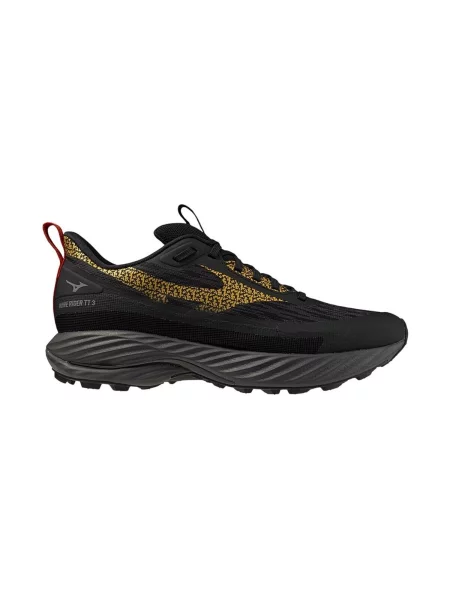 Běžecké boty Mizuno Wave Rider TT 3 black sand/citrus/quiet shade zlaté
