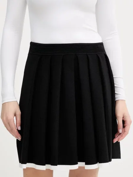 Karl Lagerfeld fustă negru