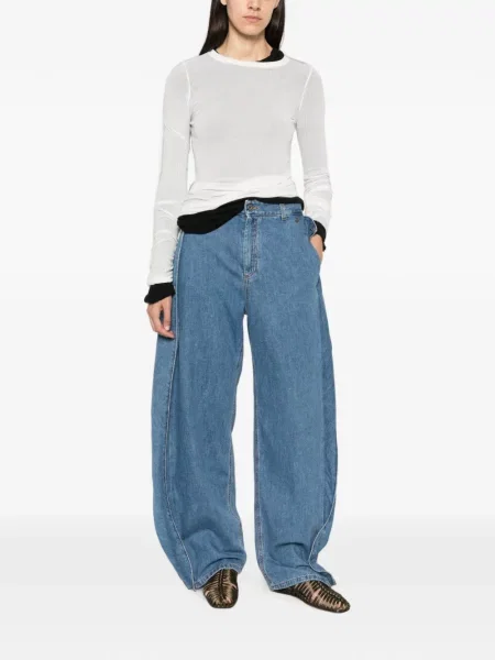 Blugi cu picior larg Loewe albastru