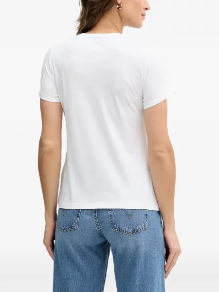 Tricou Dkny cu imagine alb