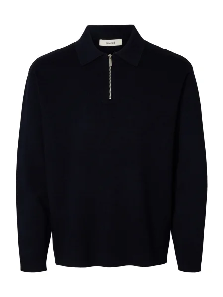 SELECTED Pulover SLHTeller noapte albastru