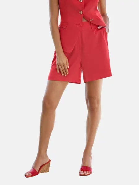 Love & roses Pantaloni roșu