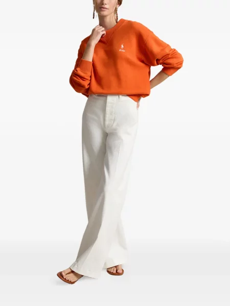 Велурени бягане с яка чорапи Polo Ralph Lauren синьо