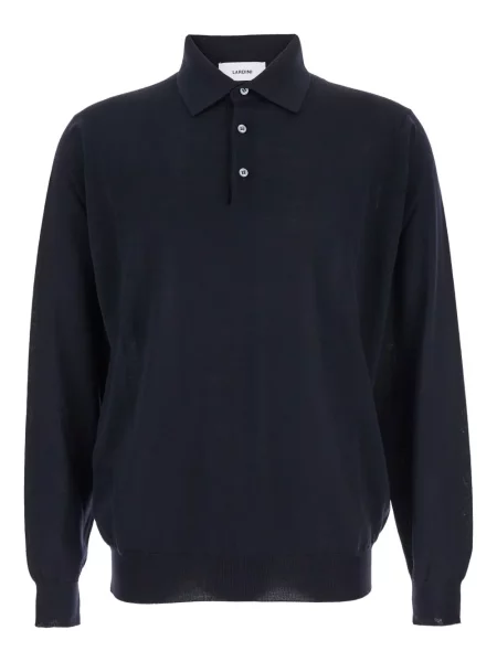 Polo Lardini de lână albastru