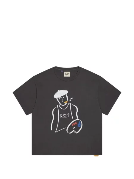 Tricou Gallery Dept. cu autograf negru