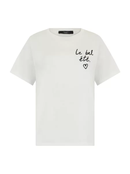 Weekend Max Mara Koszulki Kobieta S Bora Jersey T-shirt biały