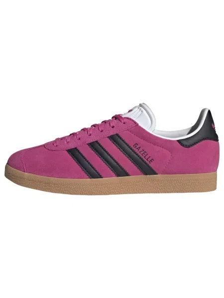 ADIDAS ORIGINALS Nízke tenisky Gazelle tmavoružová čierna