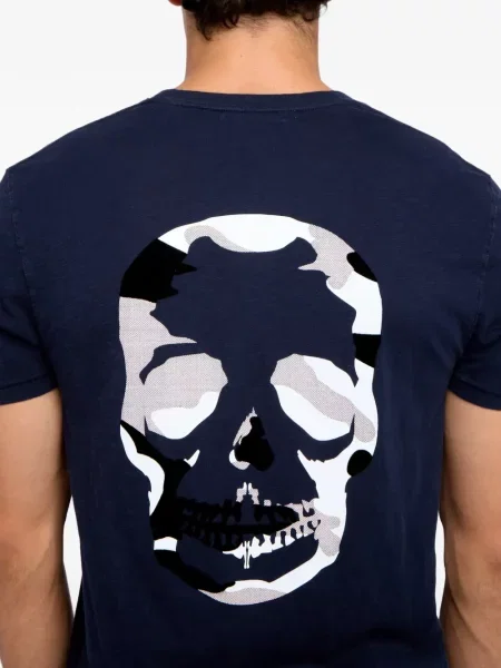Tricou Zadig&voltaire cu imagine albastru