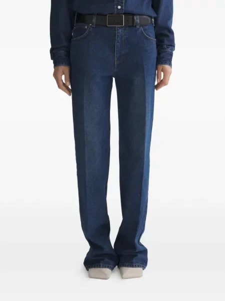 Pantaloni Mugler albastru