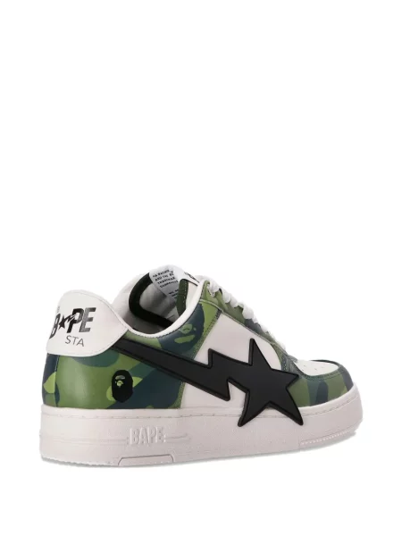 Sneakerși A Bathing Ape® cu model camuflaj verde