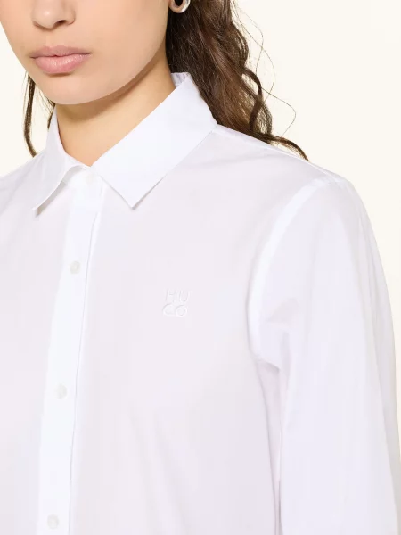 Hugo Bluzka The Essential Shirt weiss biała