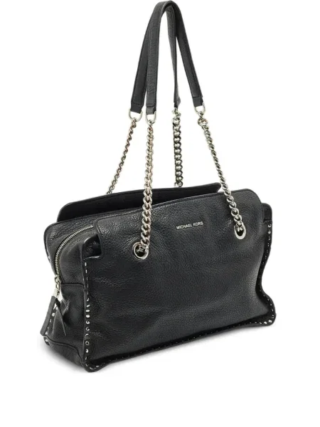 Geantă messenger Michael Michael Kors din piele negru