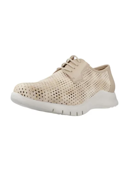 Sneakersy Piesanto skórzane beżowe
