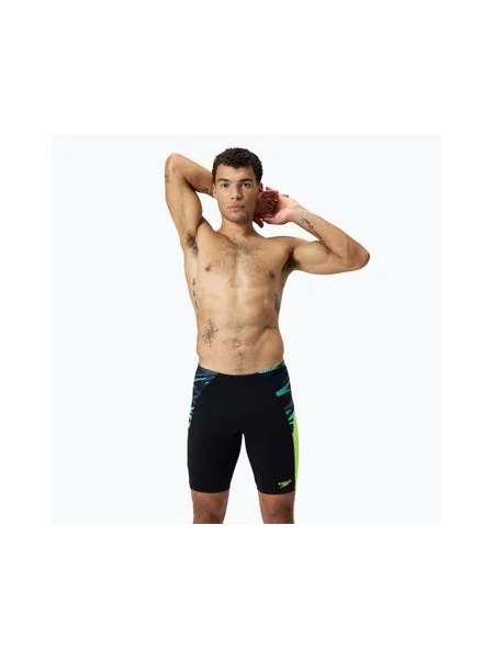 Плавки Speedo Endurance+ MAX Splice Jammer black/hyper yellow чорні