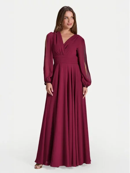 Večerna obleka Swing rdeča