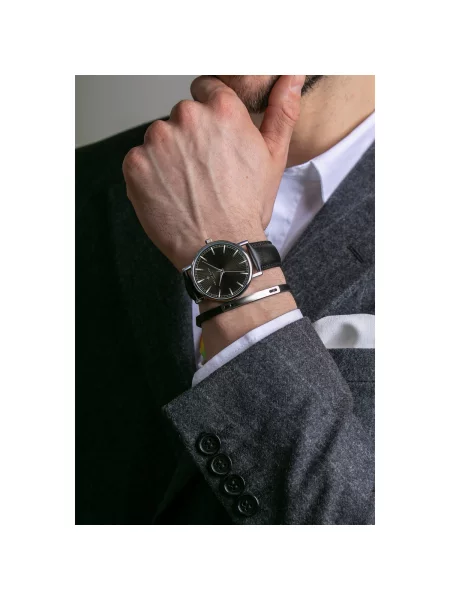 Ceas Philipp Blanc negru