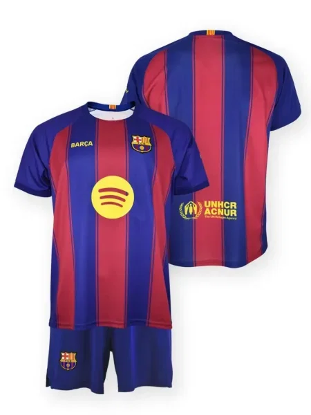 Komplet dresowy dziecięcy Fc Barcelona niebieski
