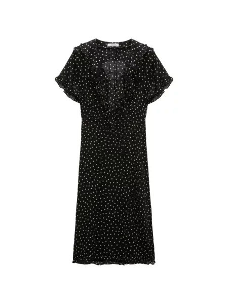 Rochie midi Dorothee Schumacher cu buline negru