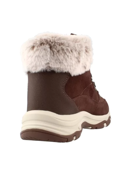 Botine Skechers maro