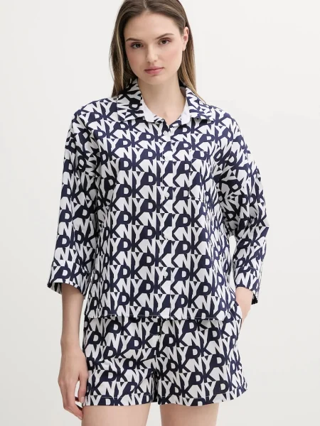 Пижама Dkny дамска тъмносиньо