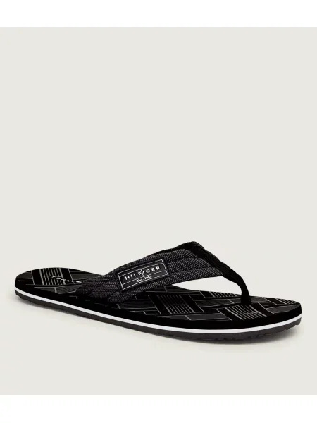 Șlapi Tommy Hilfiger negru