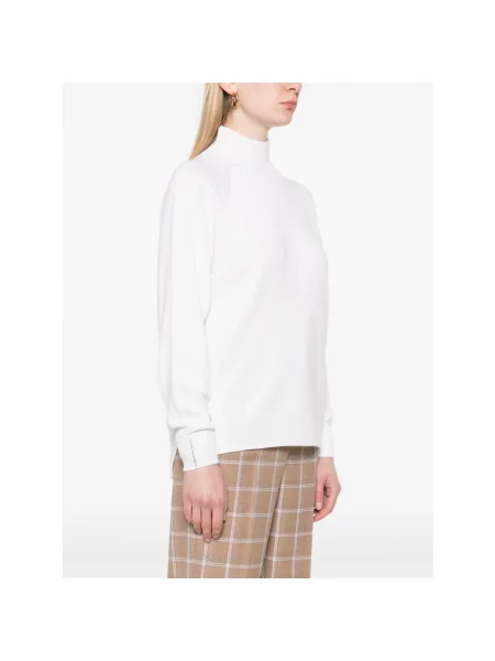 Sweter Peserico wełniany biały