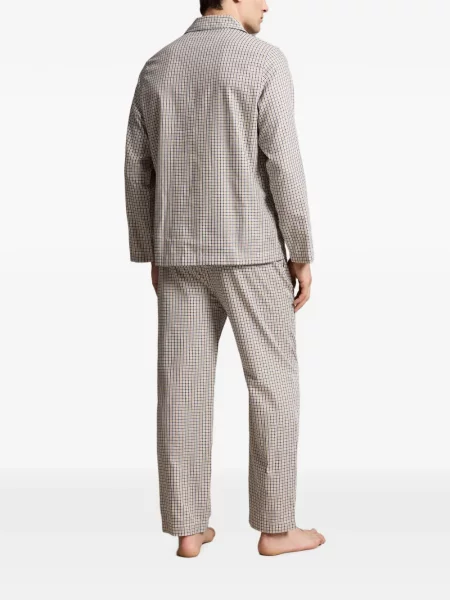 Șosete Polo Ralph Lauren cu model herringbone cu broderie plasă albastru