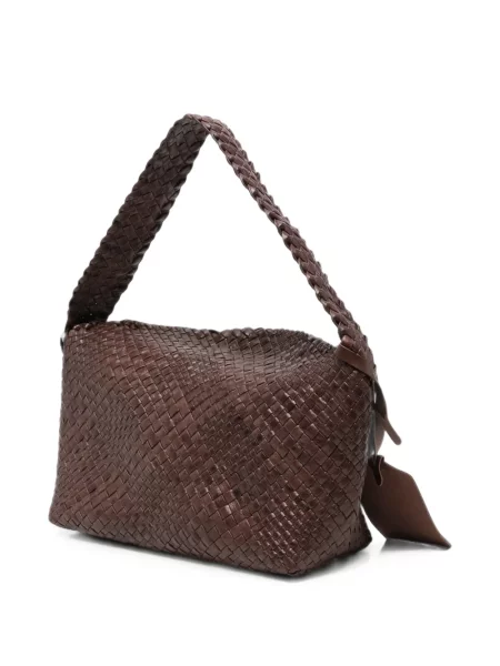 Geantă shopper Ibeliv din piele maro