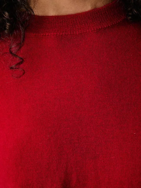 Zadig&Voltaire női kasmír póló IDAZ piros