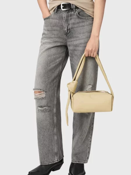 Кожаная сумка Allsaints