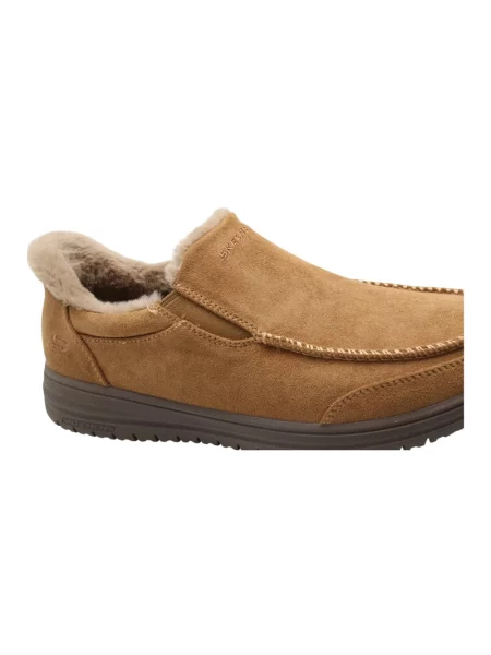 Botki Skechers brązowe