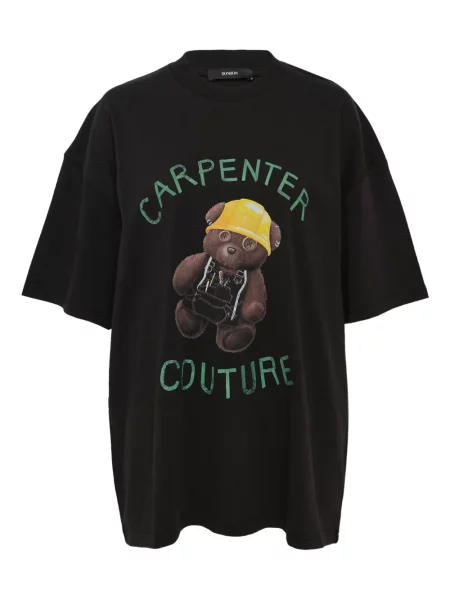 Tricou Bonbom cu imagine teddy negru