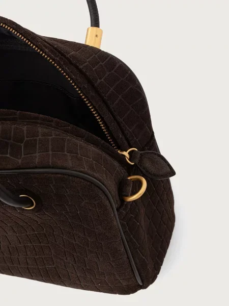 Кожаная сумка через плечо Trussardi