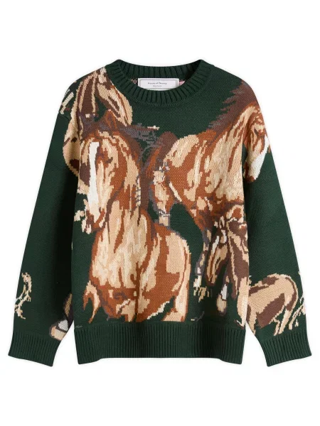 Sweter House Of Sunny zielony