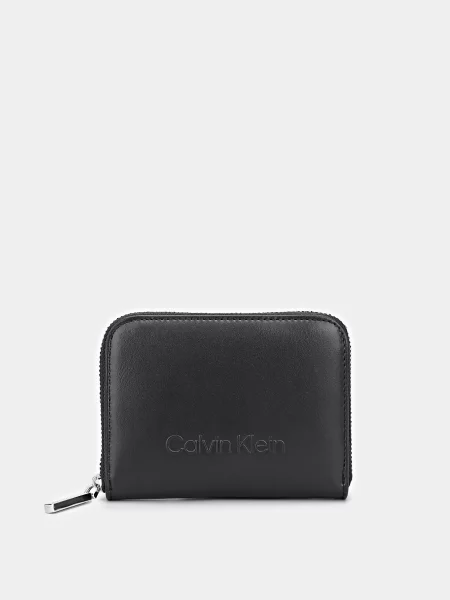 Calvin Klein Гаманець Поліестер/поліуретан чорний