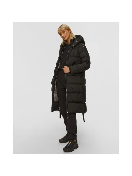 Długi płaszcz Parajumpers czarny