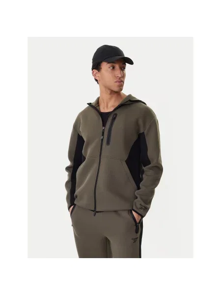 Reebok Pulóver Anderson Regular Fit zöld