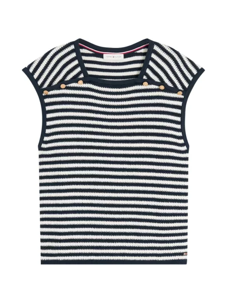 Top Tommy Hilfiger albastru